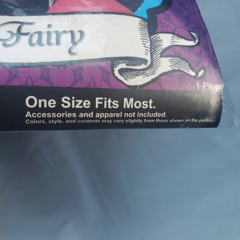 : new pink and black Bad Fairy Wig adult wig one sz fits most ages 8+